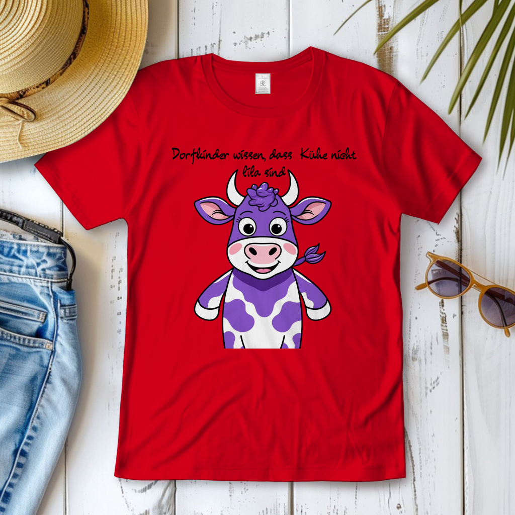 Damen T-Shirt Dorfkinder