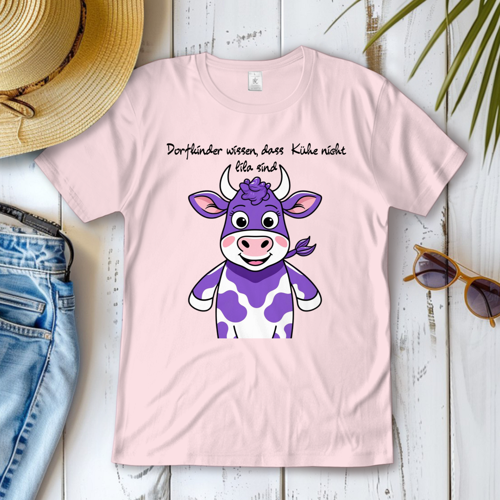 Damen T-Shirt Dorfkinder