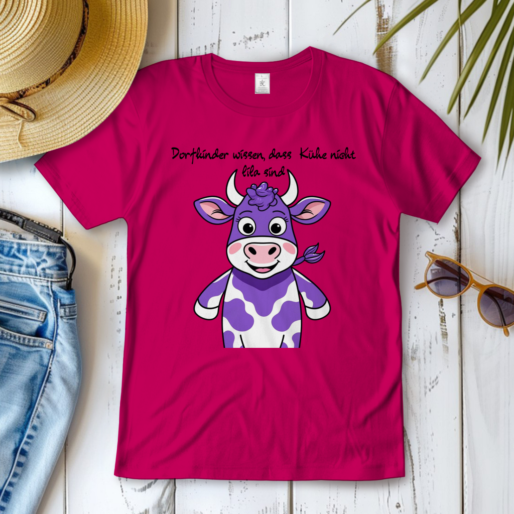 Damen T-Shirt Dorfkinder