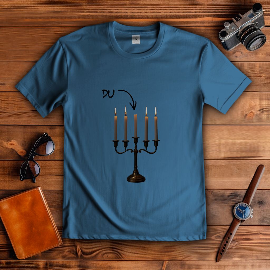 Herren T-Shirt Kerze