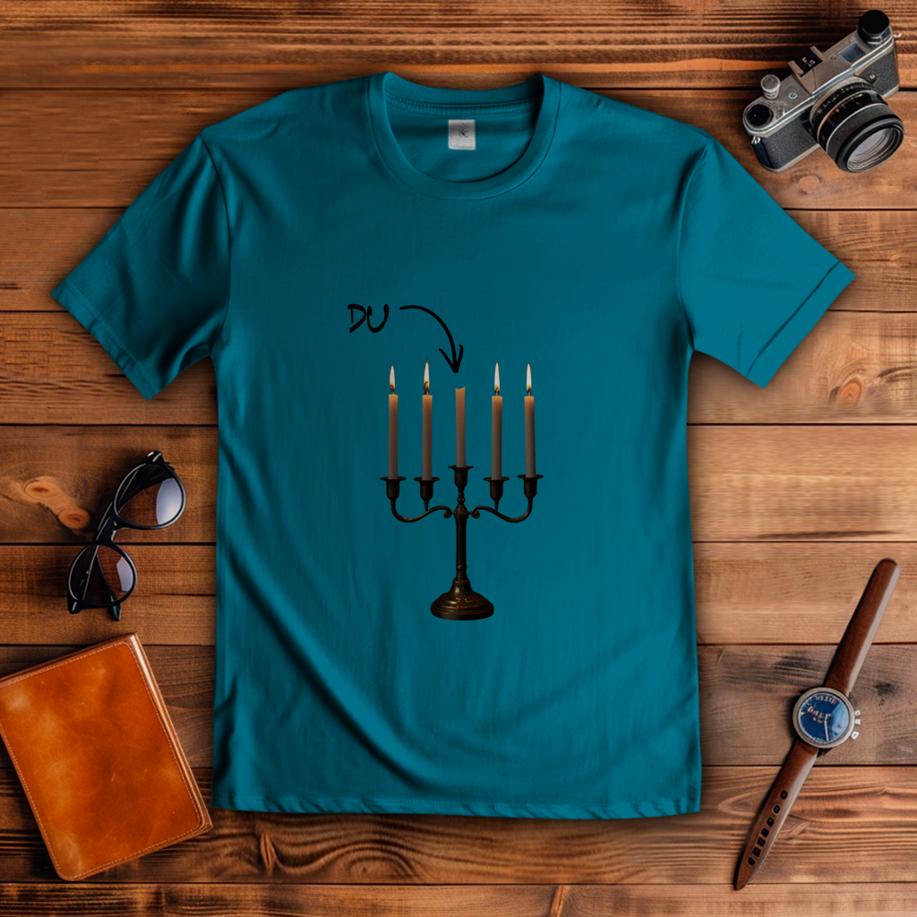 Herren T-Shirt Kerze