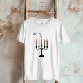 Damen T-Shirt Kerze