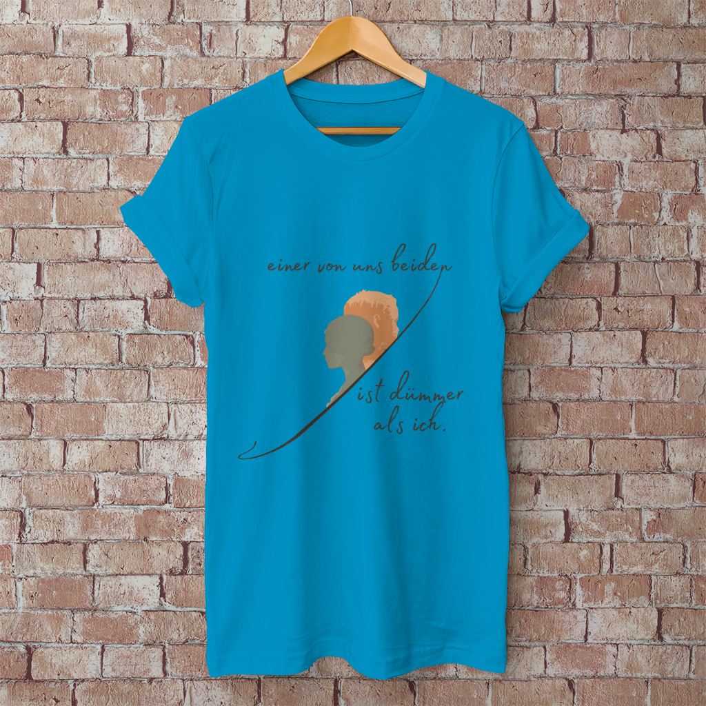 Herren T-Shirt einer von uns beiden