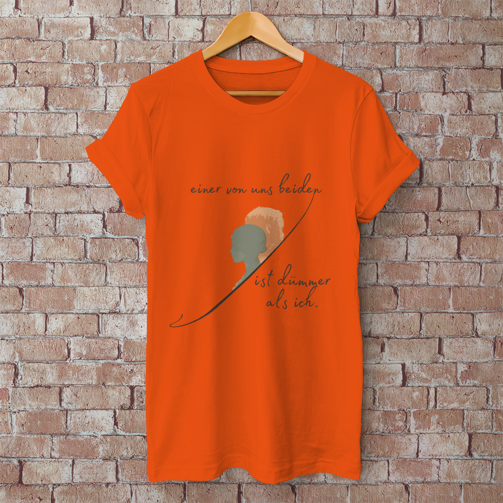 Herren T-Shirt einer von uns beiden