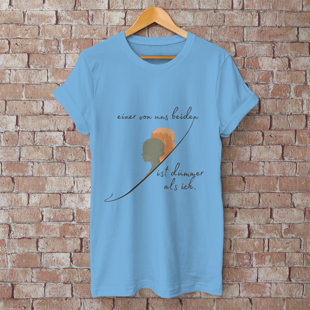 Herren T-Shirt einer von uns beiden