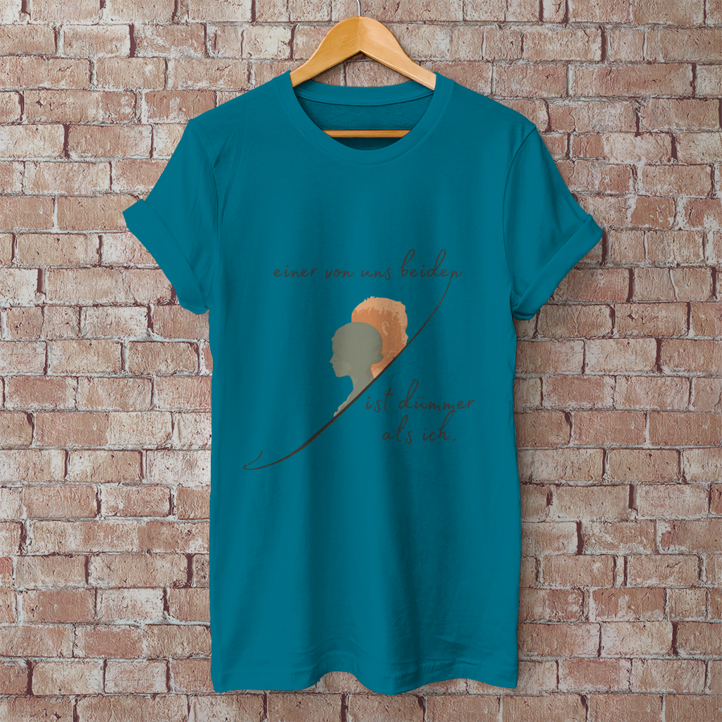 Herren T-Shirt einer von uns beiden