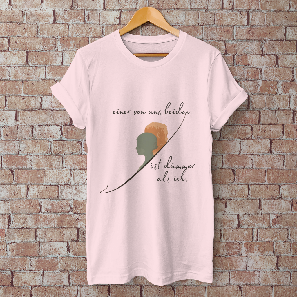 Herren T-Shirt einer von uns beiden