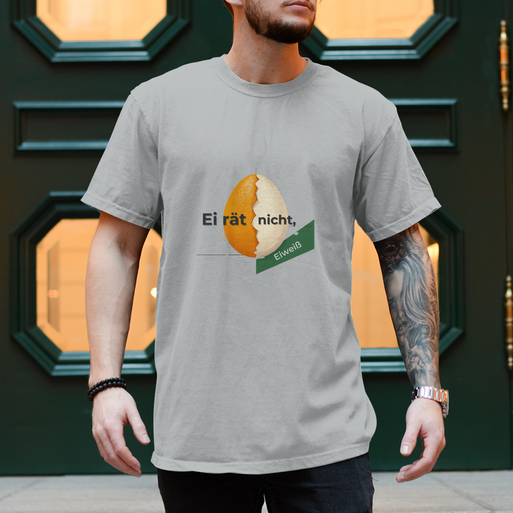 Herren T-Shirt Ei rät nicht