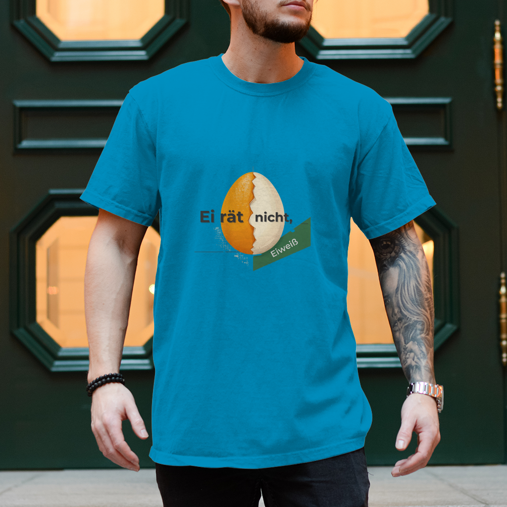 Herren T-Shirt Ei rät nicht