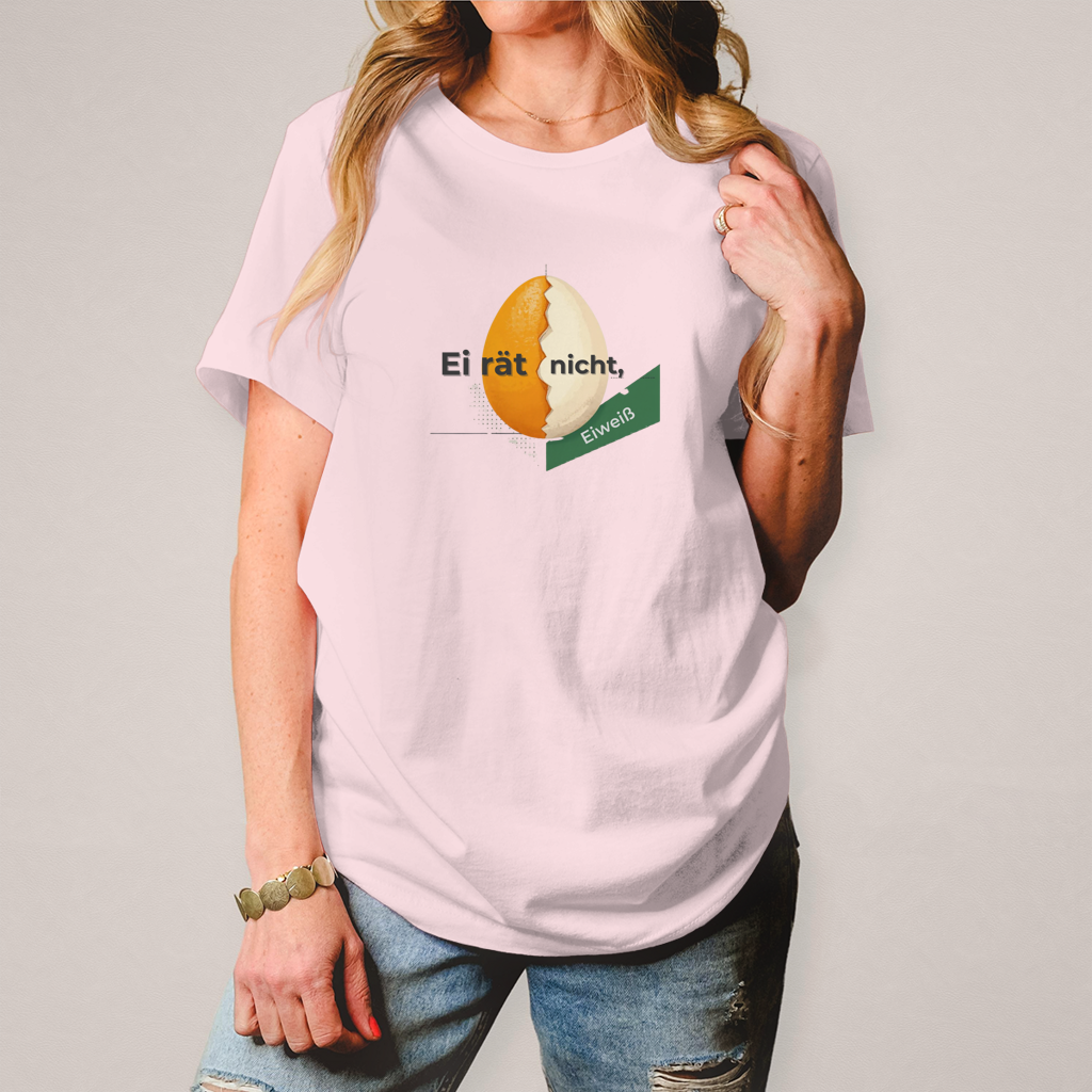 Damen T-Shirt Ei rät nicht