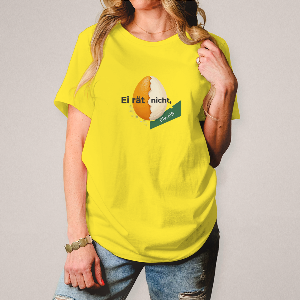 Damen T-Shirt Ei rät nicht