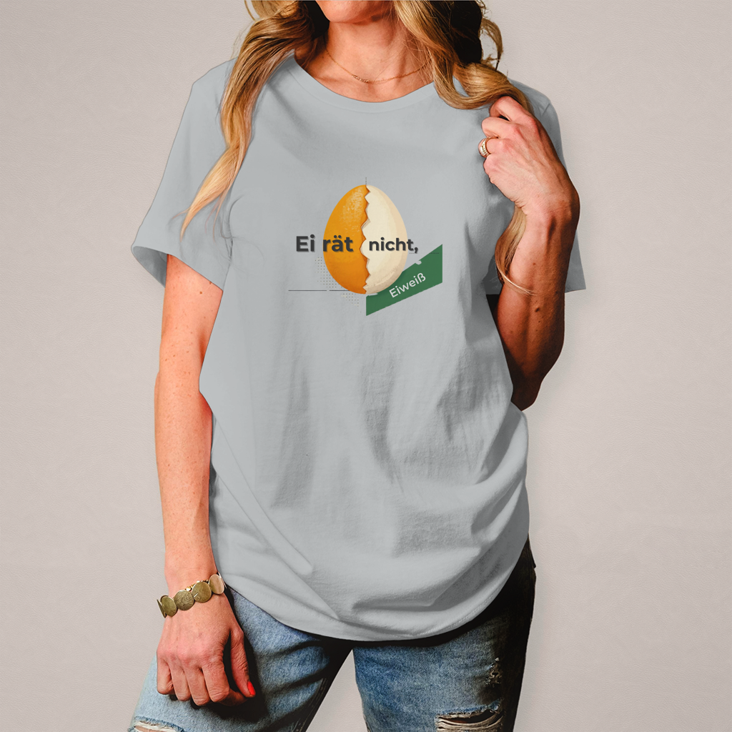 Damen T-Shirt Ei rät nicht