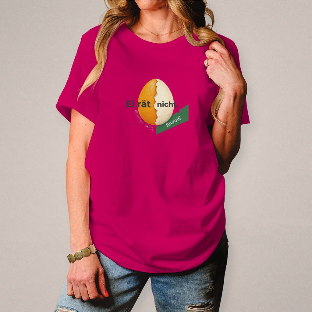 Damen T-Shirt Ei rät nicht