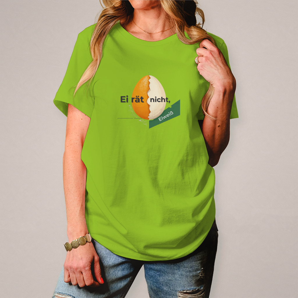 Damen T-Shirt Ei rät nicht