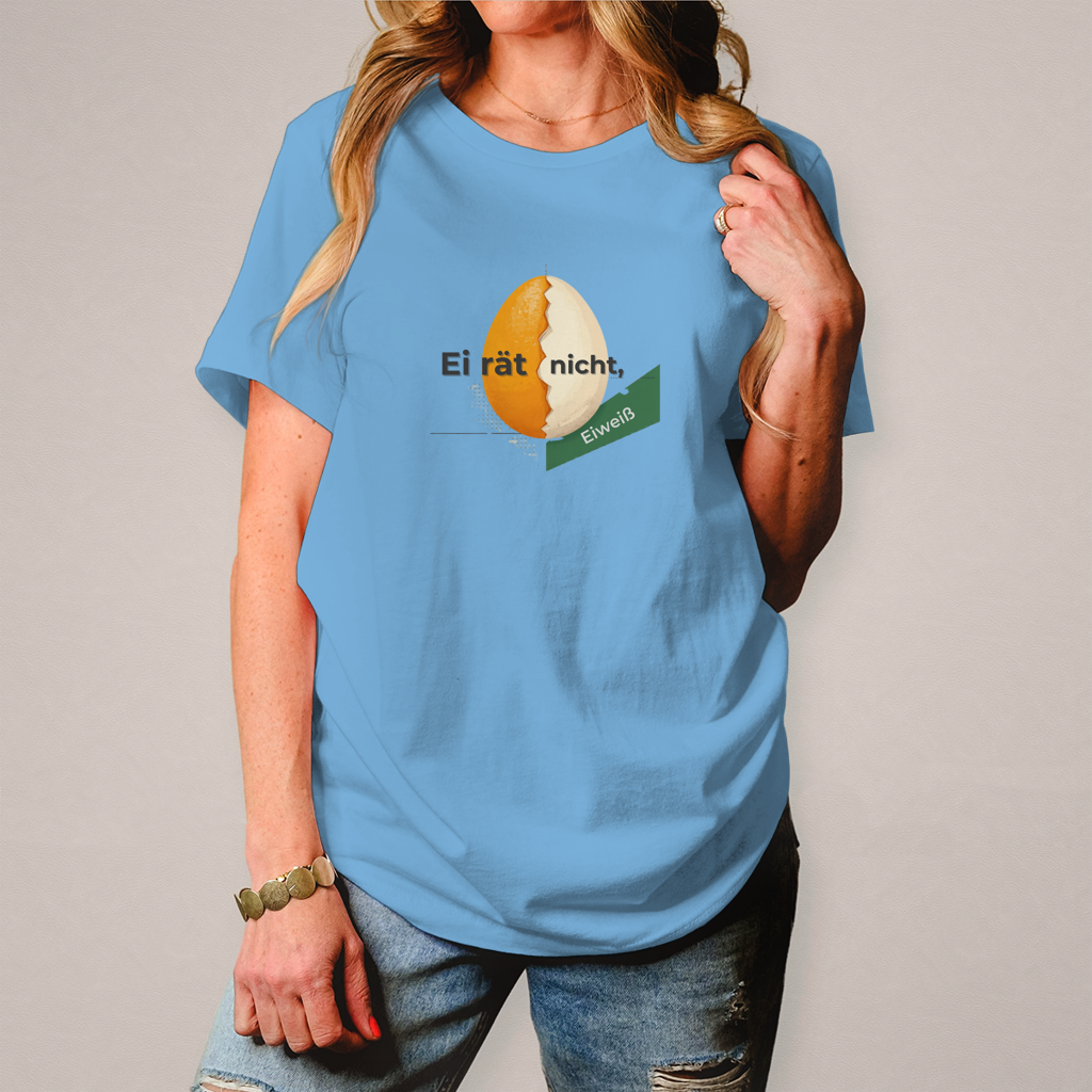 Damen T-Shirt Ei rät nicht