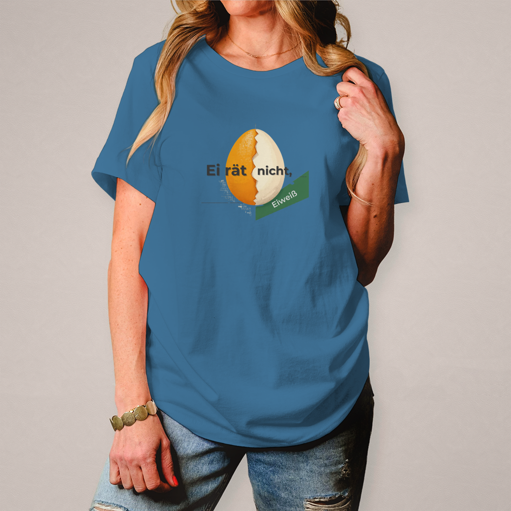 Damen T-Shirt Ei rät nicht