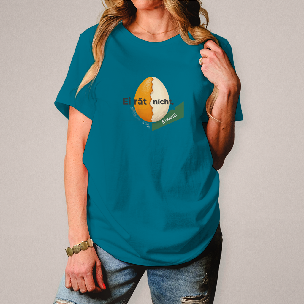Damen T-Shirt Ei rät nicht