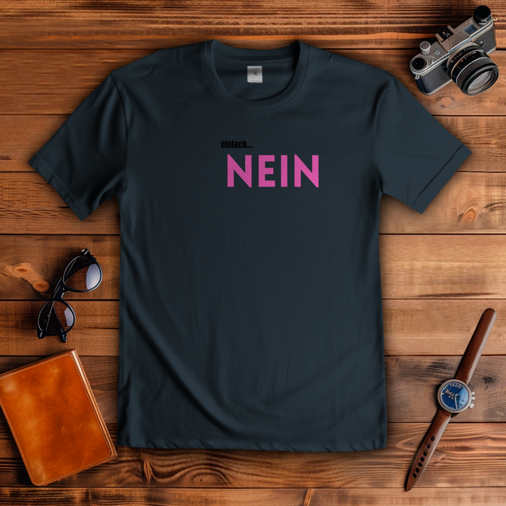 Herren T-Shirt Nein