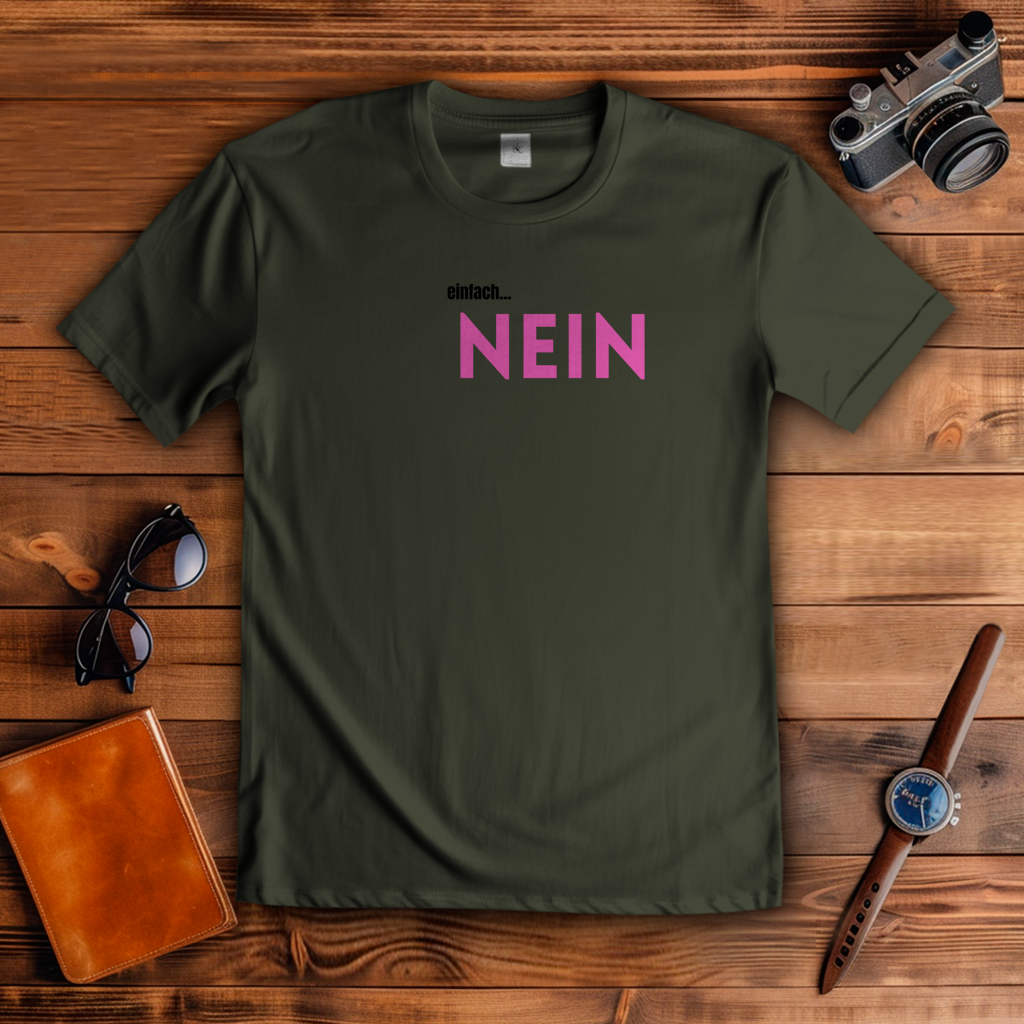 Herren T-Shirt Nein