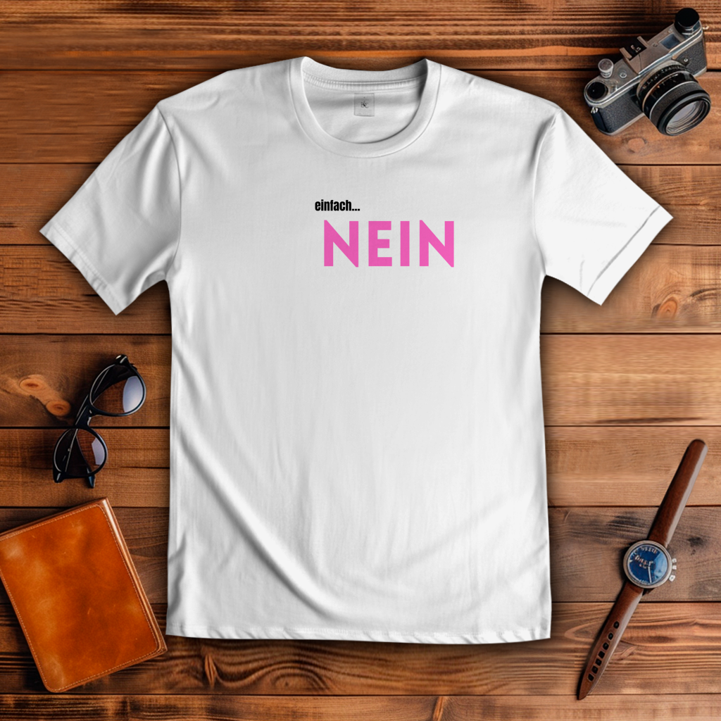 Herren T-Shirt Nein