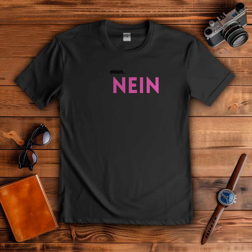 Herren T-Shirt Nein