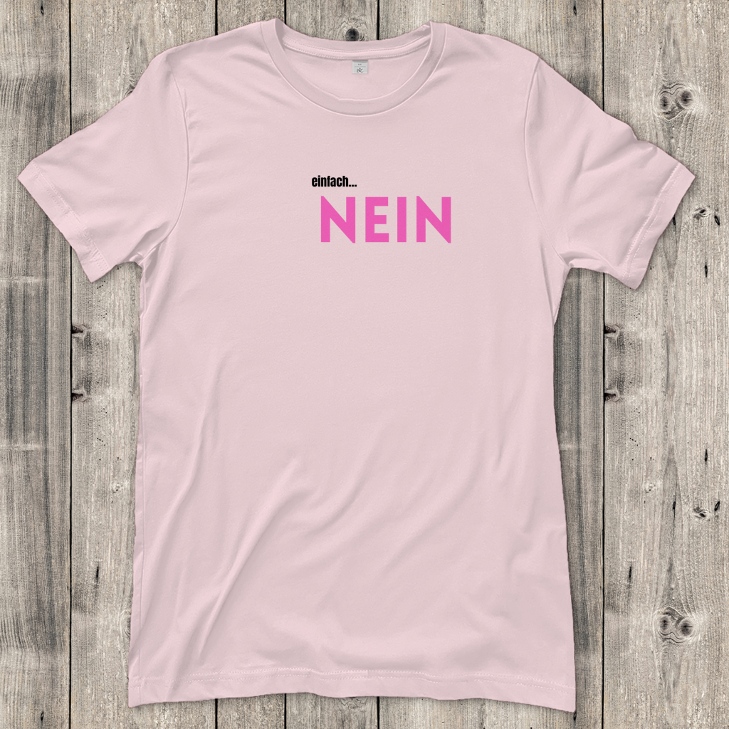 Damen T-Shirt Nein