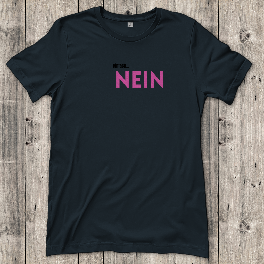 Damen T-Shirt Nein