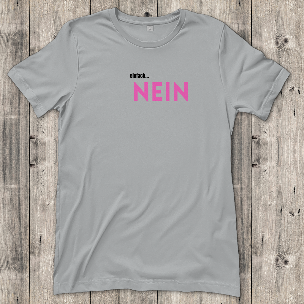 Damen T-Shirt Nein