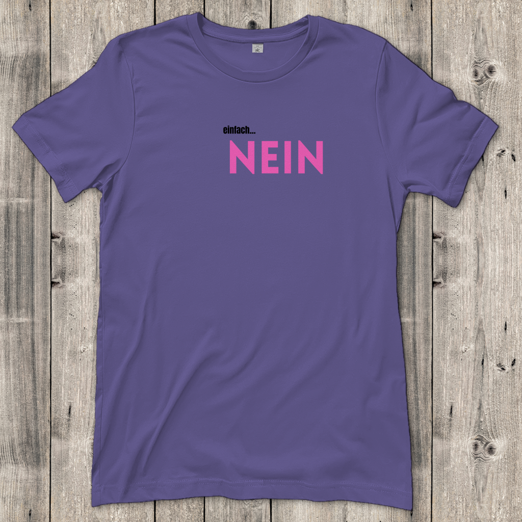 Damen T-Shirt Nein