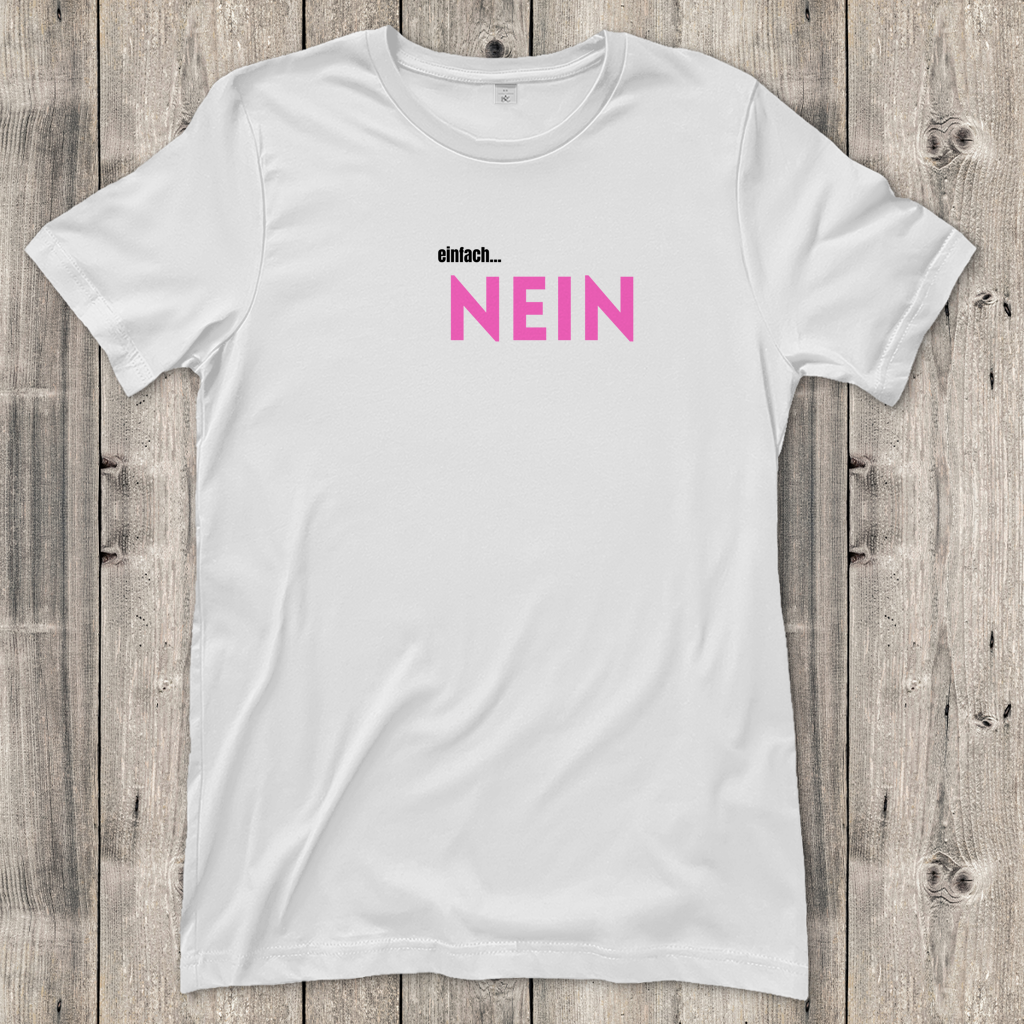 Damen T-Shirt Nein
