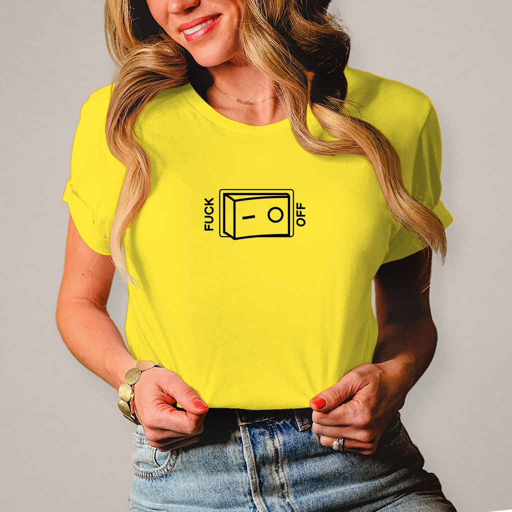 Damen T-Shirt f*ck off