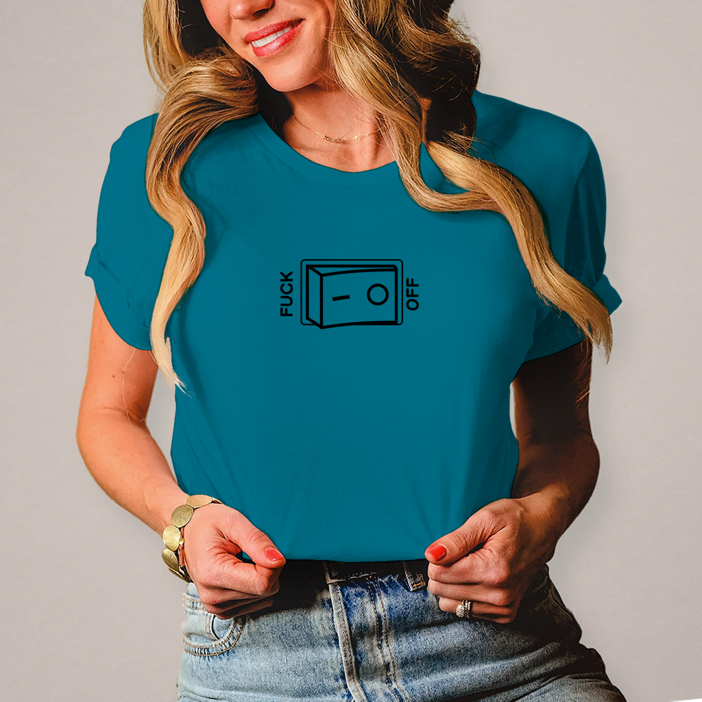 Damen T-Shirt f*ck off