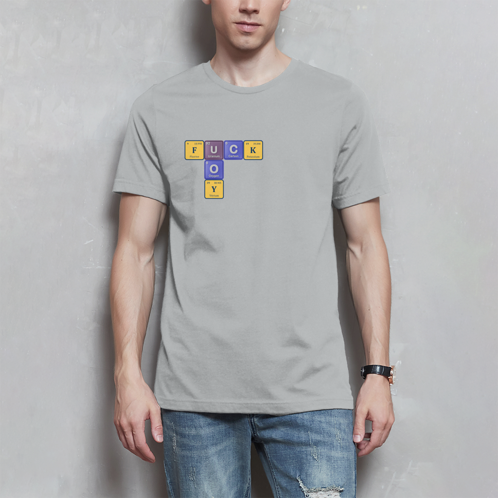 Herren T-Shirt Fuck uoy