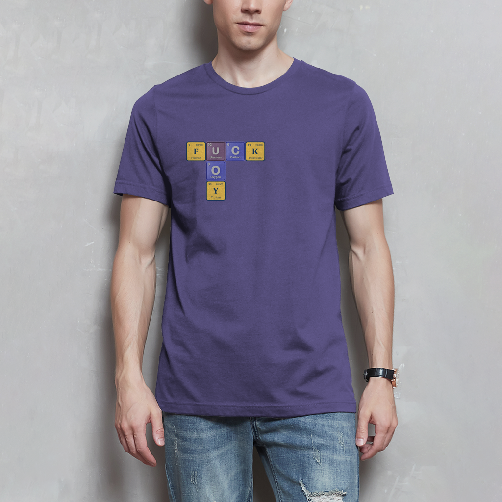 Herren T-Shirt Fuck uoy