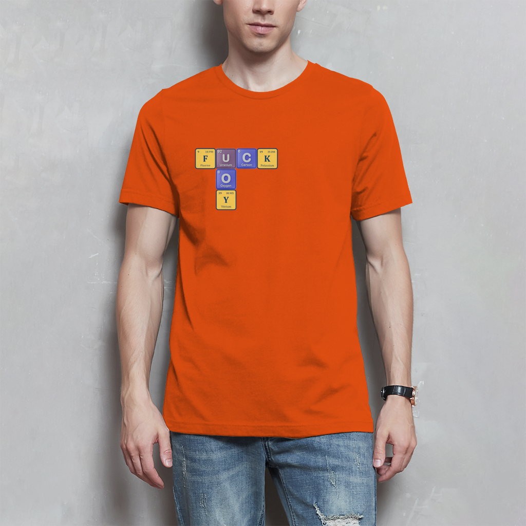 Herren T-Shirt Fuck uoy