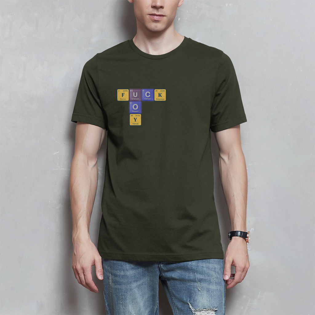 Herren T-Shirt Fuck uoy