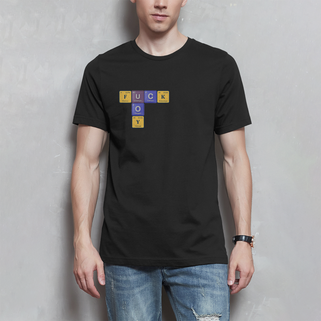 Herren T-Shirt Fuck uoy