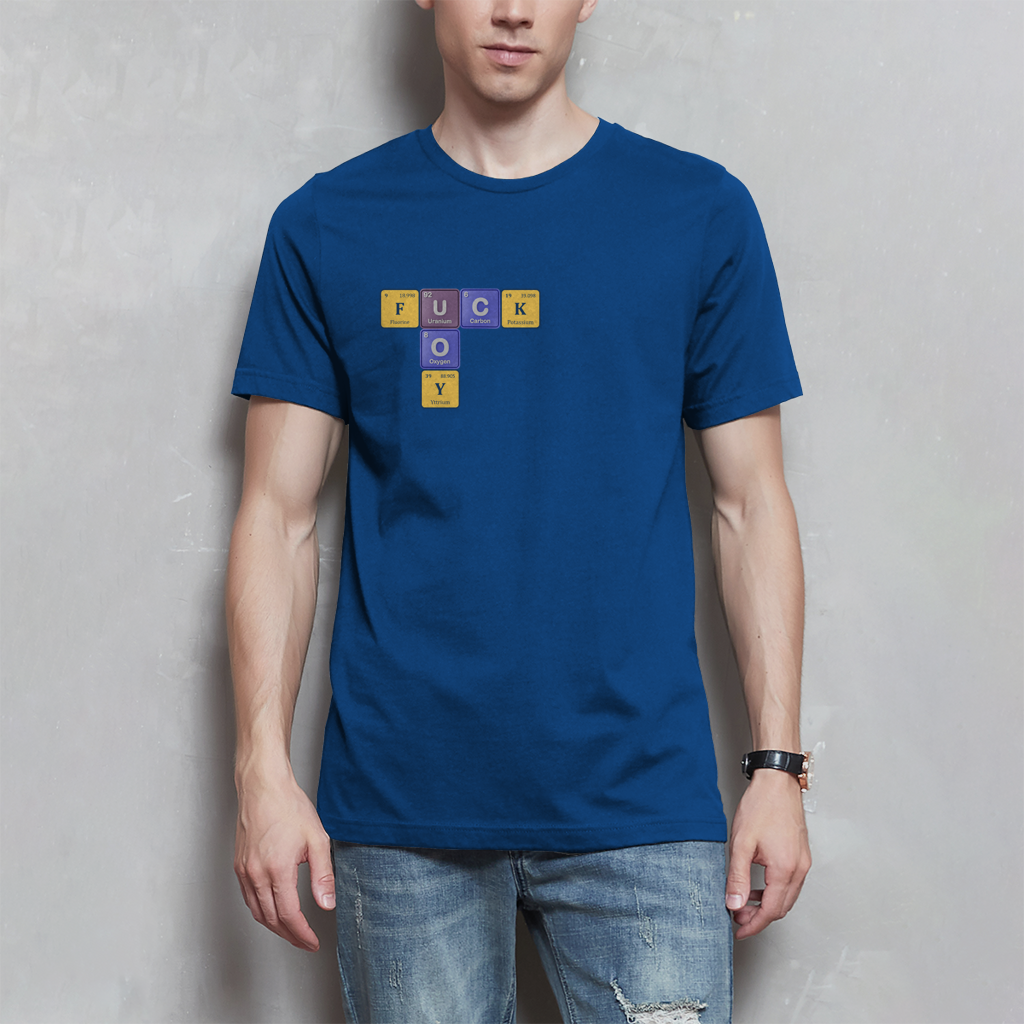 Herren T-Shirt Fuck uoy