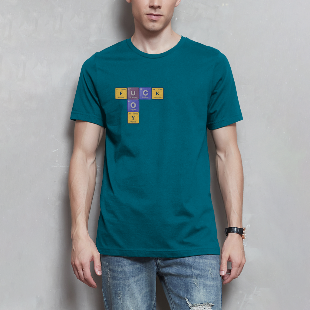 Herren T-Shirt Fuck uoy