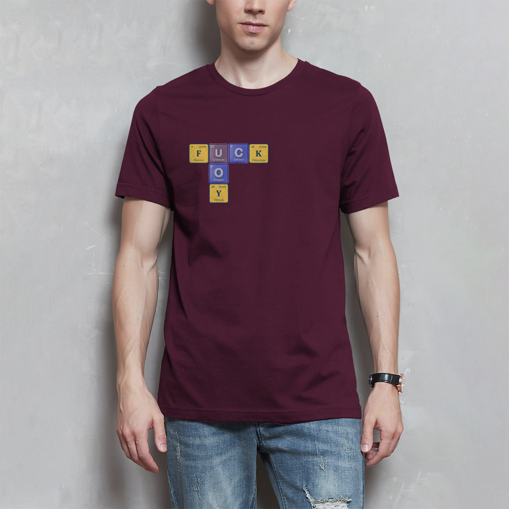 Herren T-Shirt Fuck uoy