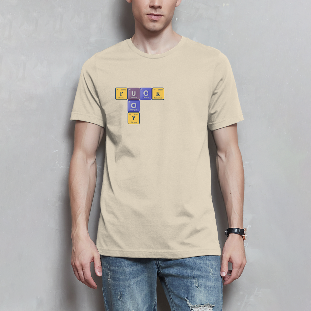 Herren T-Shirt Fuck uoy