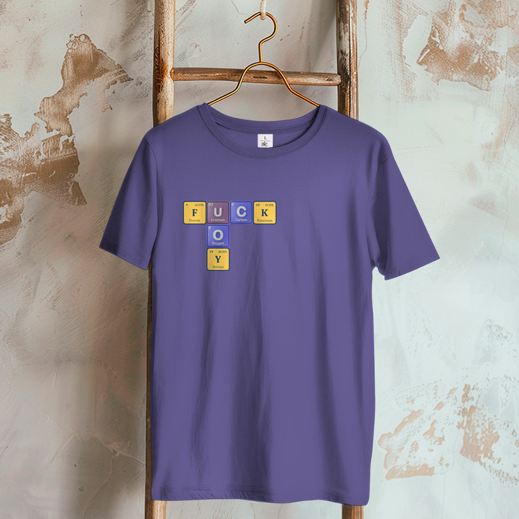 Damen T-Shirt Fuck uoy