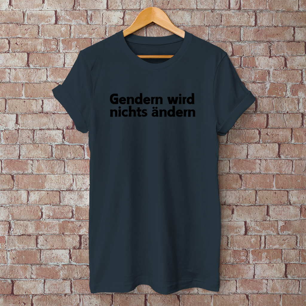Herren T-Shirt Gendern