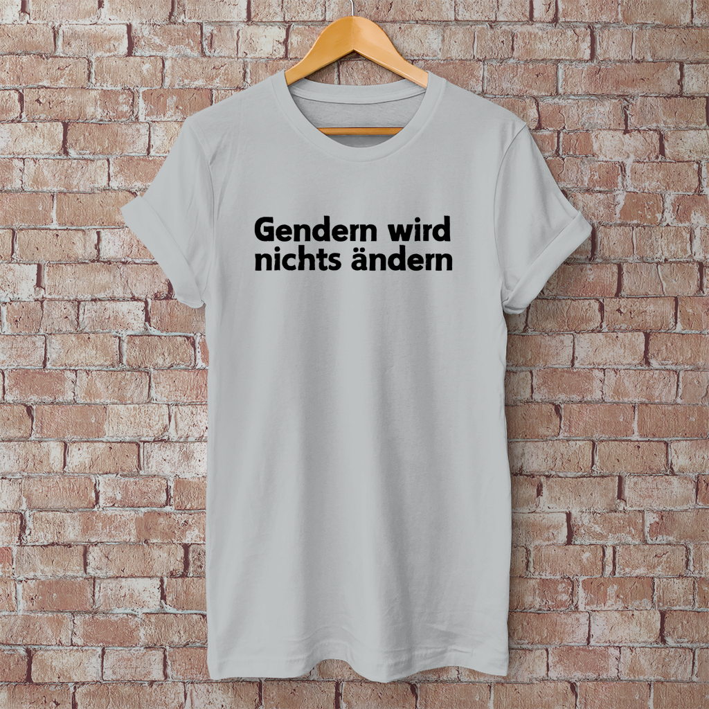 Herren T-Shirt Gendern