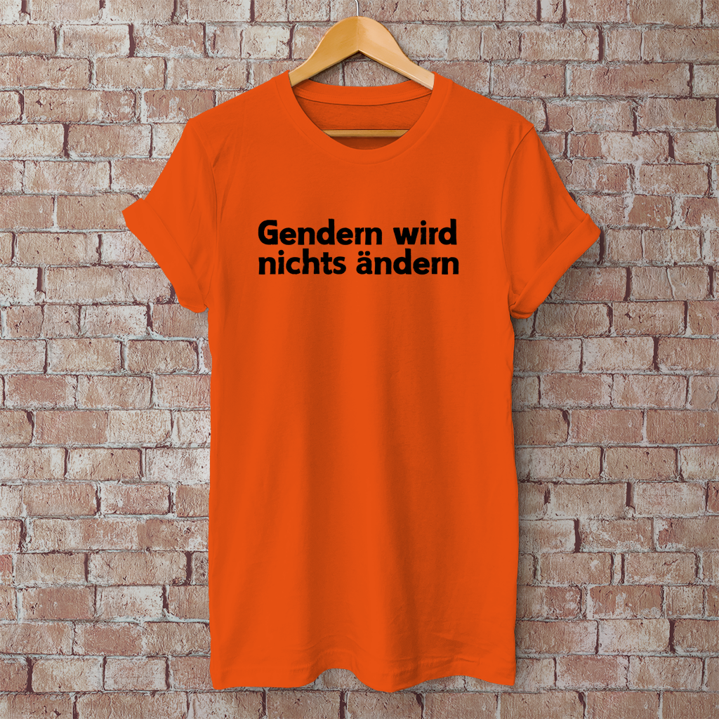Herren T-Shirt Gendern