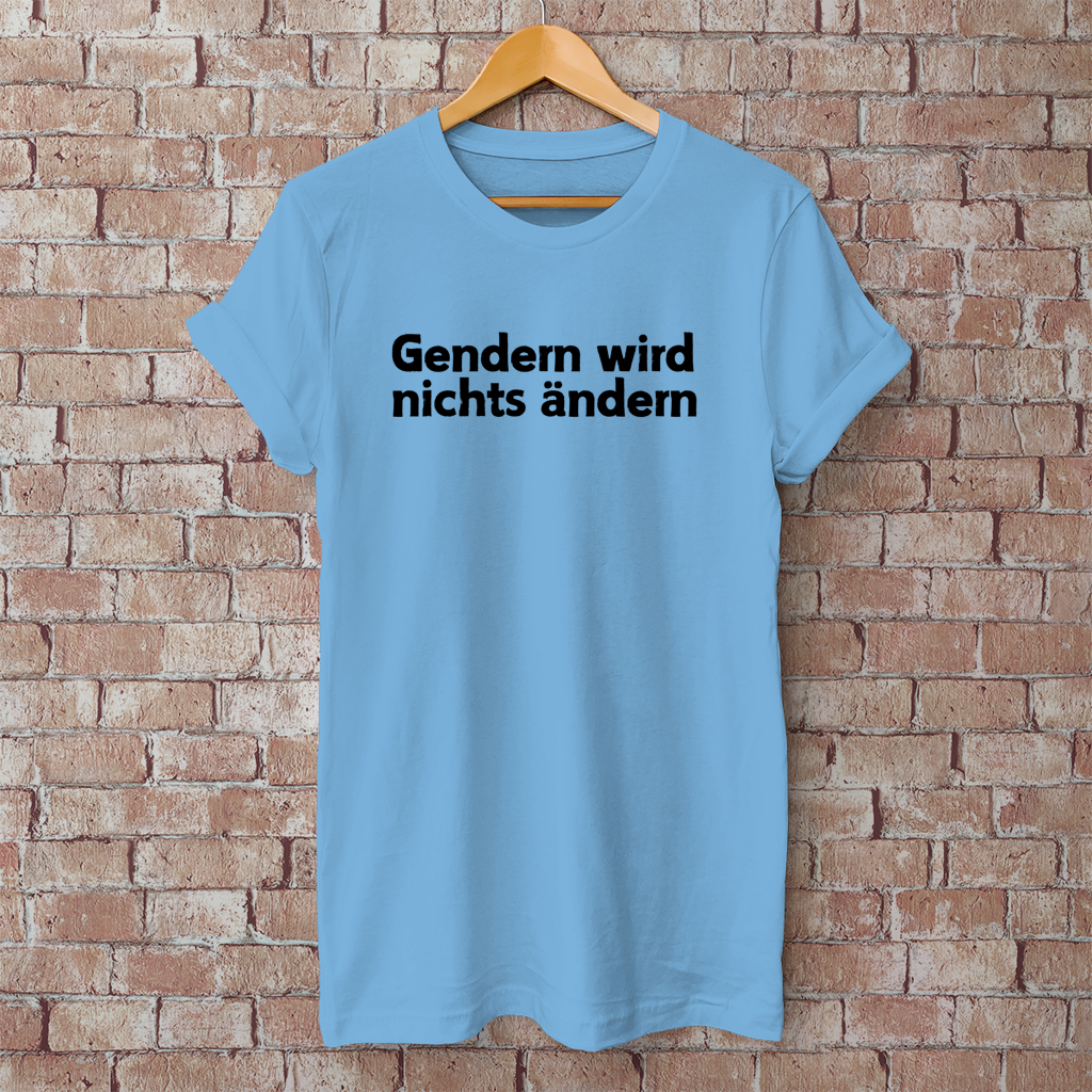 Herren T-Shirt Gendern