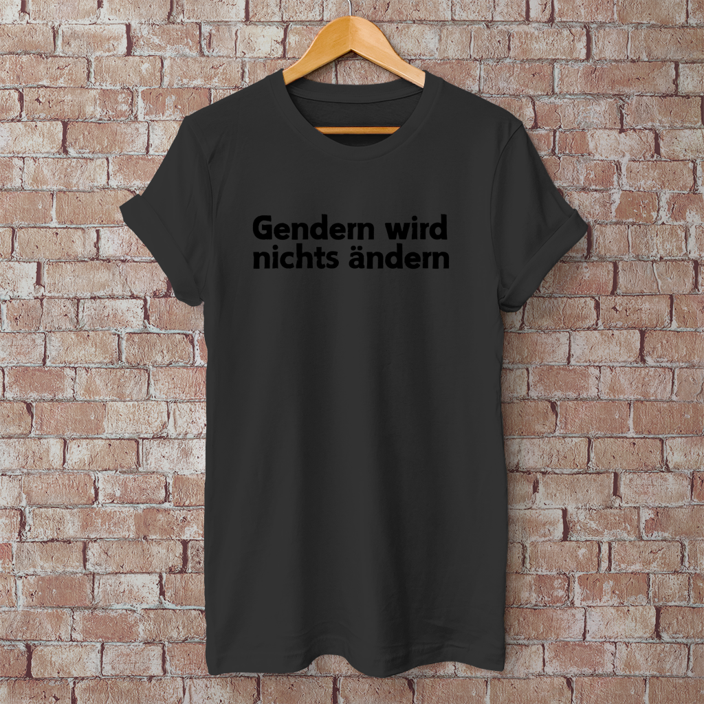 Herren T-Shirt Gendern