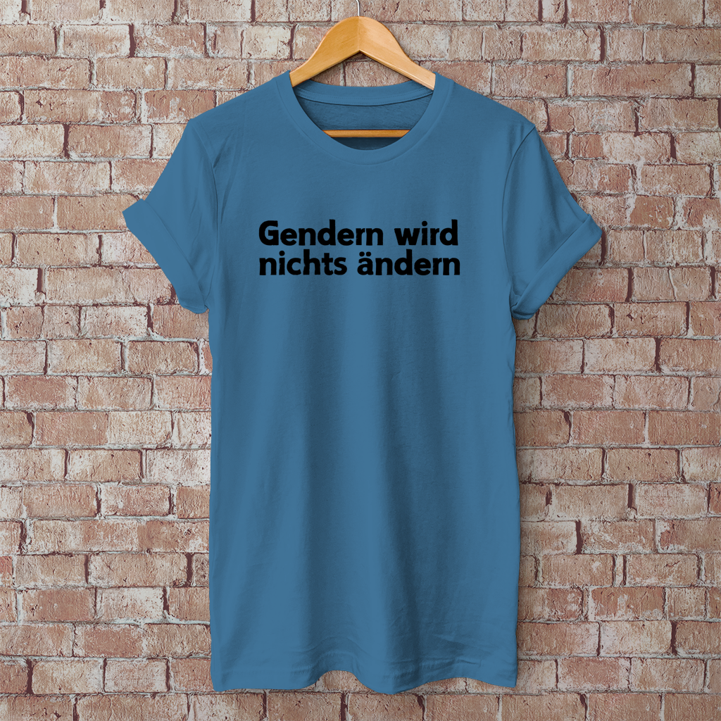 Herren T-Shirt Gendern