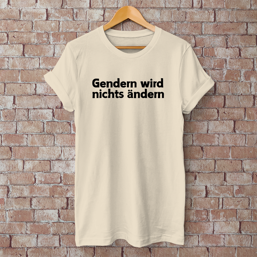 Herren T-Shirt Gendern