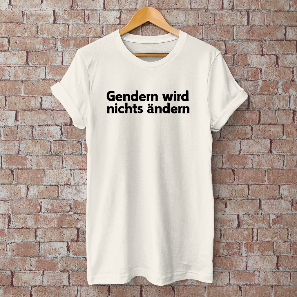Herren T-Shirt Gendern